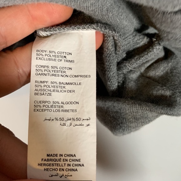 Love & Legend Grey & Black Floral Design Sweater Top - Picture 7 of 7